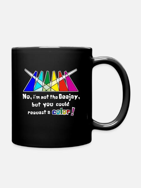 La chemise de l'opérateur - Mug uni - noir