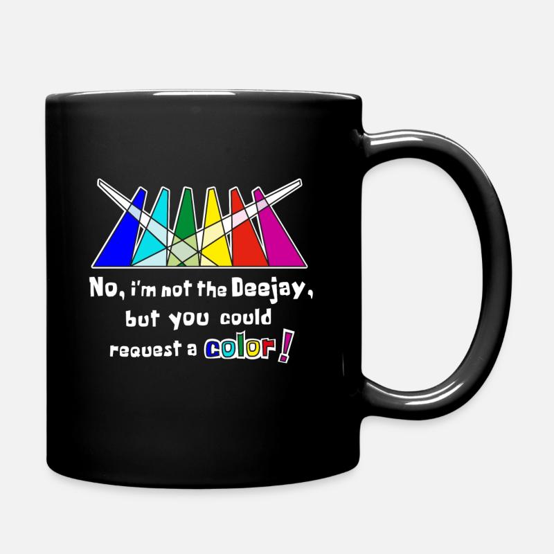 Das Operator-Shirt - Tasse einfarbig - Schwarz