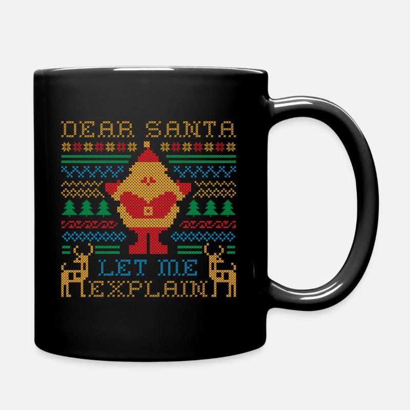 UGLY NOEL - Mug uni - noir