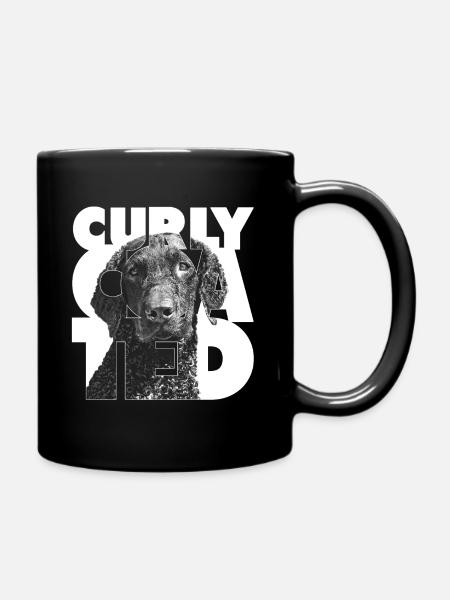 Curly Coated I - Mug uni - noir