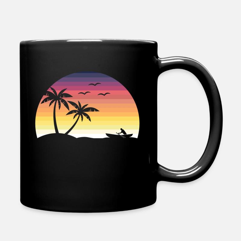 SPRING SUNSET - Tasse einfarbig - Schwarz