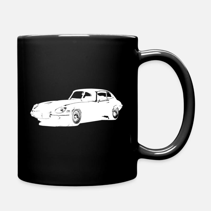 E-type classic from England - Full Colour Mug - black