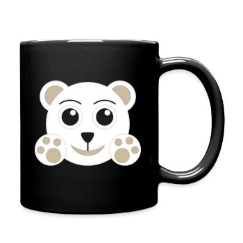 Polar Bear - Mug uni - noir - Droite