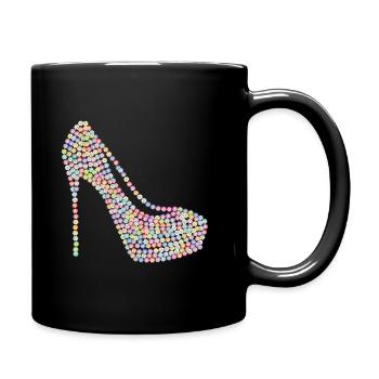 Shoes - Full Colour Mug - black - Right
