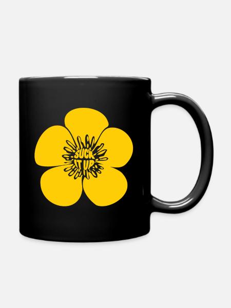 Suck it Up Buttercup Autism - Full Colour Mug - black