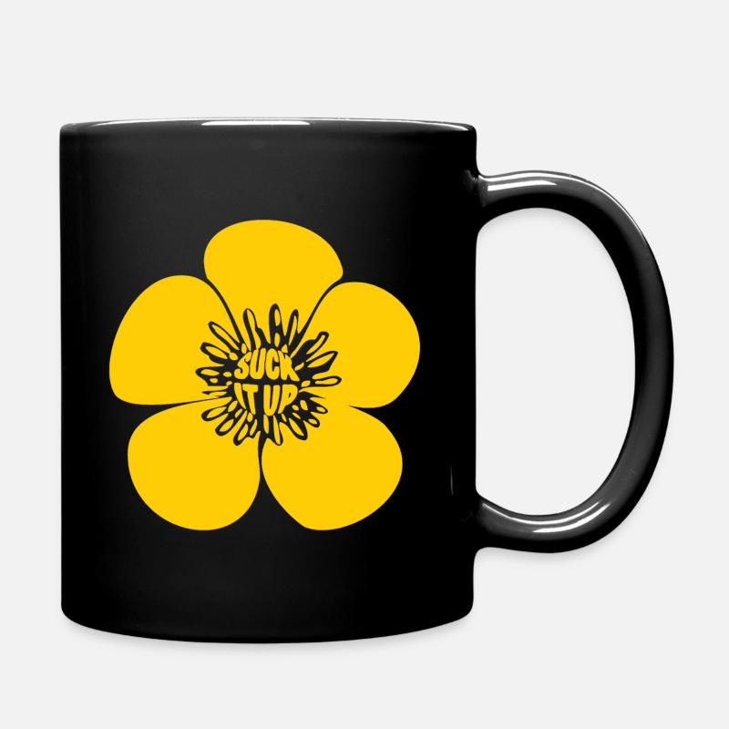 Suck it Up Buttercup Autism - Full Colour Mug - black