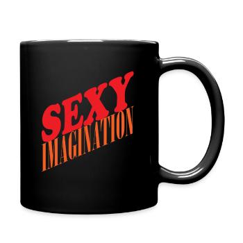 Sexy imagination - Full Colour Mug - black - Right