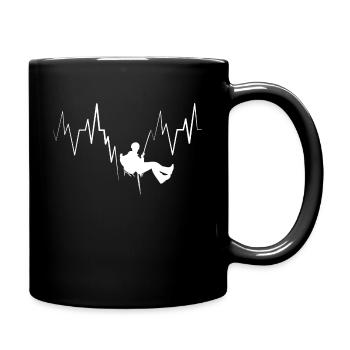 Chemise De Randonnée Copieuse Pour Les - Mug uni - noir - Droite