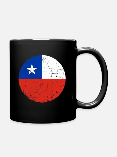 Chile - Tasse einfarbig - Schwarz