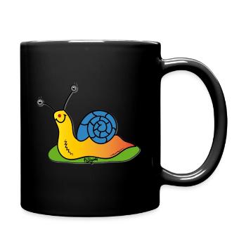 slug - Full Colour Mug - black - Right