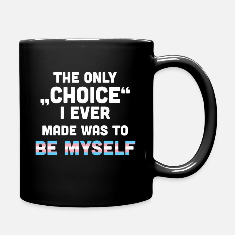 Transgender Pride LGBT Queer - Mug uni - noir