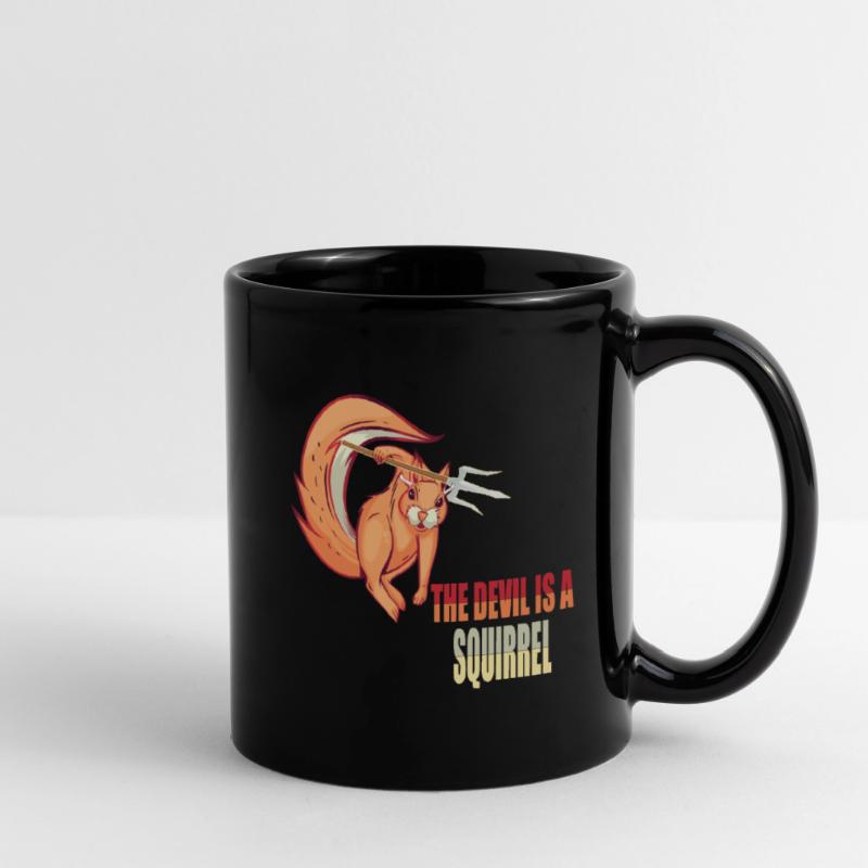 The devil is a squirrel, Devil Squirrel Full Colour Mug