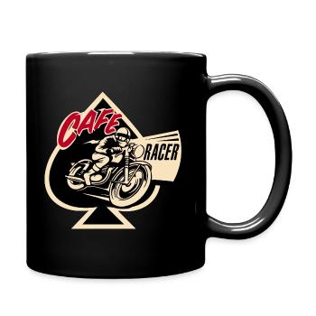 Racer Cafe - Full Colour Mug - black - Right