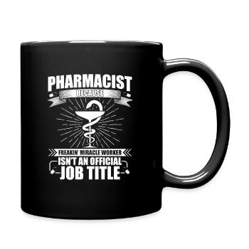 Pharmacists - Full Colour Mug - black - Right