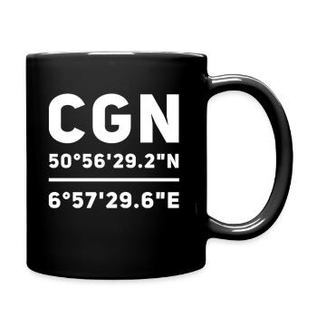 Cologne coordonne CGN - Mug uni - noir - Droite