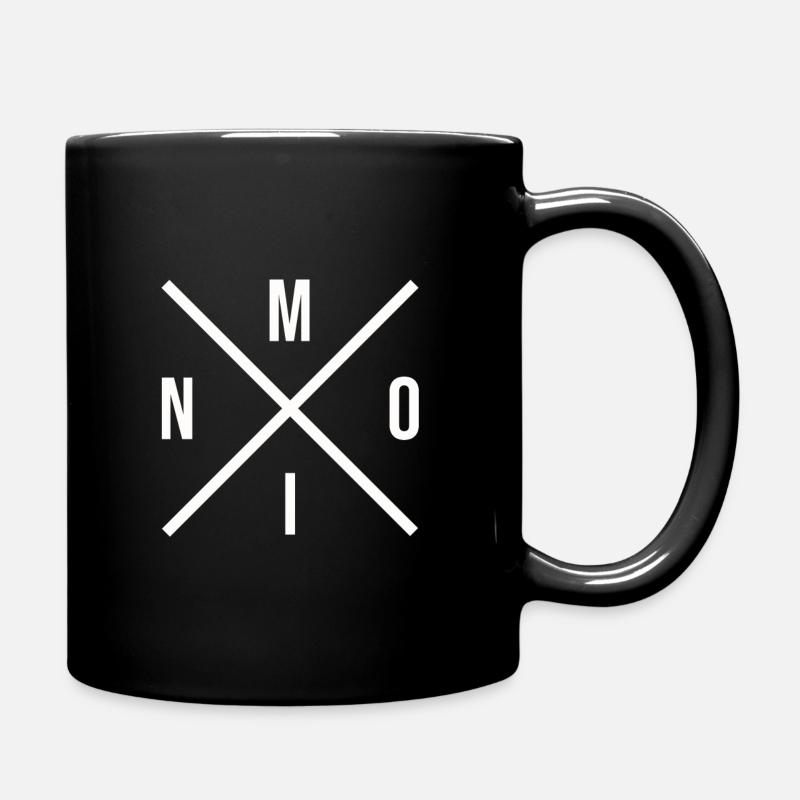 Moin traversé - Mer Baltique Mer du Nord Nord - Mug uni - noir