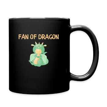 FAN OF DRAGON - Mug uni - noir - Droite