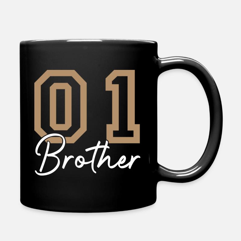 Bester Bruder - Tasse einfarbig - Schwarz