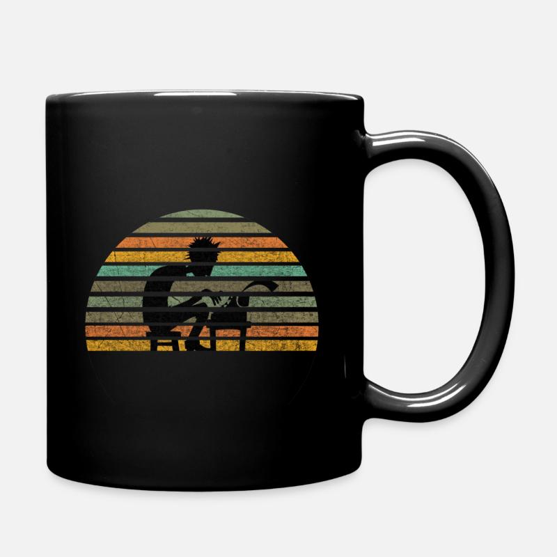 Journalist Schreiber Autor Retro Design - Tasse einfarbig - Schwarz