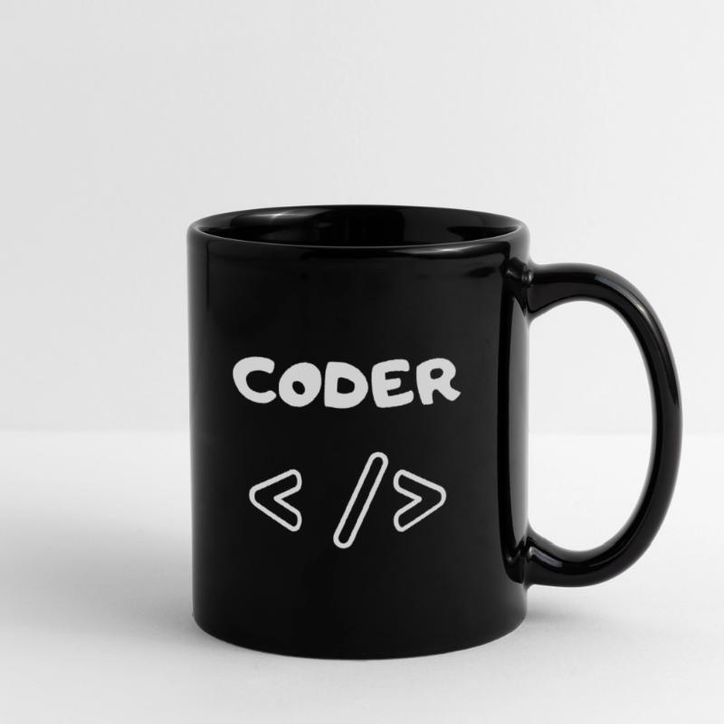 CODER WEB ENTWICKLER Tasse einfarbig