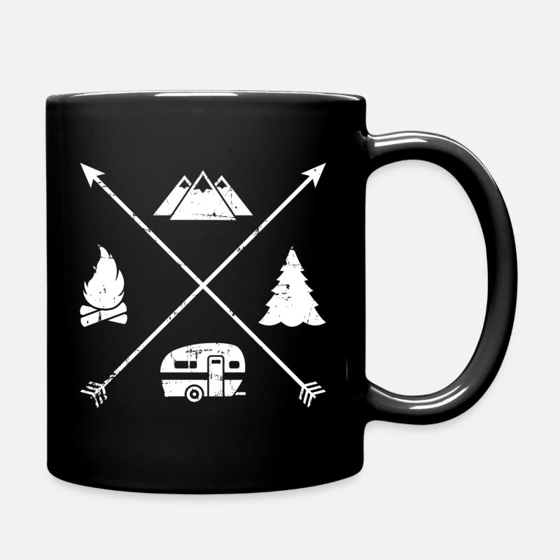 Caravan - Full Colour Mug - black