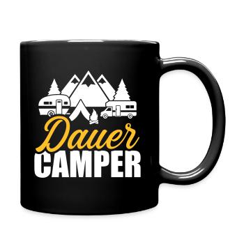 camping - Mug uni - noir - Droite