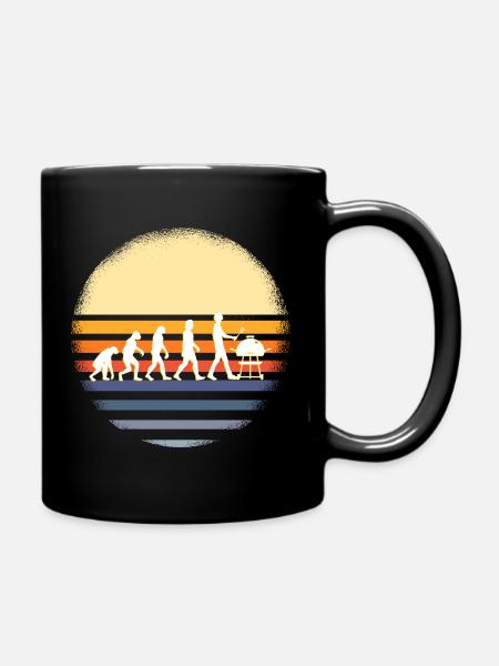 Grill evolution - Full Colour Mug - black