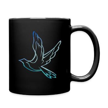 Birds - Full Colour Mug - black - Right