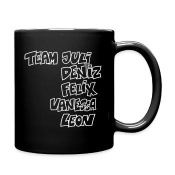 The Wild Guys Team Name White - Full Colour Mug - black - Right