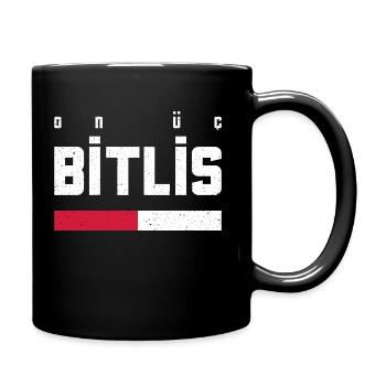 Bitlis 13 Turkey Turkiye TR Gift Holiday - Full Colour Mug - black - Right