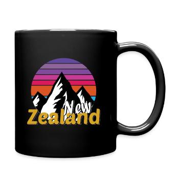 Nouvelle-Zélande - Mug uni - noir - Droite