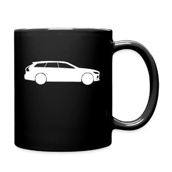 V90R station wagon - Full Colour Mug - black - Right