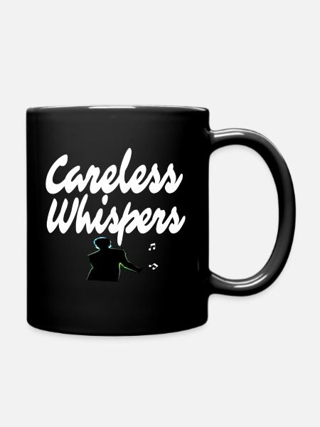 careless whisper George T-Shirt Gift idea - Full Colour Mug - black