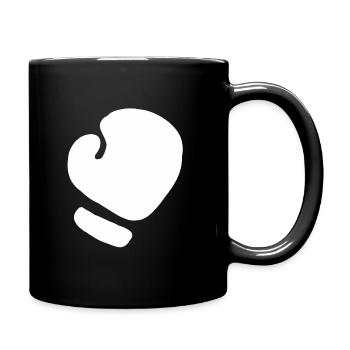 Gants de boxe boxe boxe gants de boxe arts martiaux - Mug uni - noir - Droite