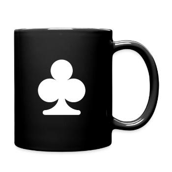 Clover Card Game - Full Colour Mug - black - Right