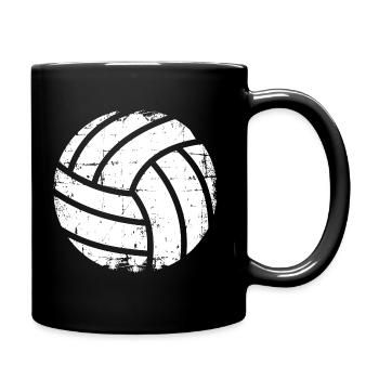 volley- - Mug uni - noir - Droite