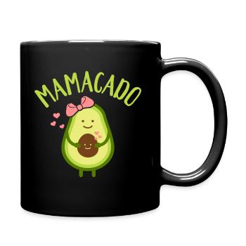 Momie - Mug uni - noir - Droite