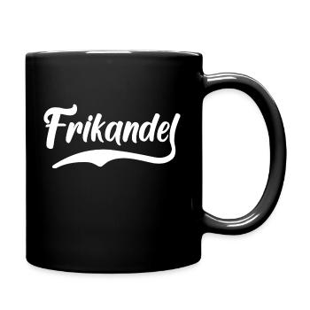 Frikandel Frikandellen Holland - Tasse einfarbig - Schwarz - Rechts
