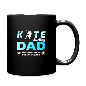 Kitesurf Kite Kiteboard Cadeau de fête des pères - Mug uni - noir - Droite