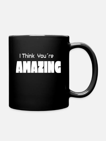 Amazing YOG MICHAEL,Gift idea - Tasse einfarbig - Schwarz