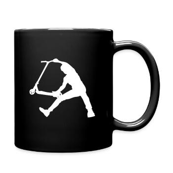 Fingerwhip 2 - Tasse einfarbig - Schwarz - Rechts