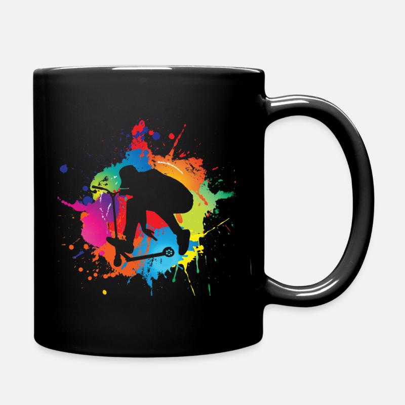 Scooter - Mug uni - noir