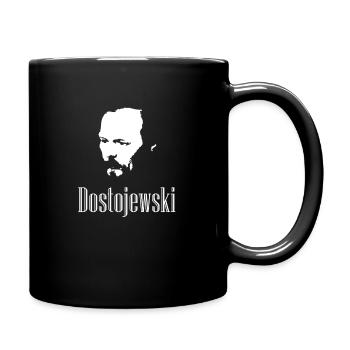 Dostoevsky Picture - Full Colour Mug - black - Right