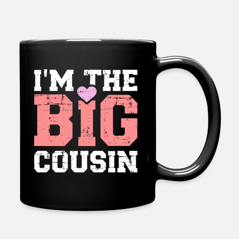 cousin - Full Colour Mug - black