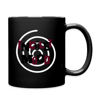 Enculet Stimmung - Tasse einfarbig - Schwarz - Rechts