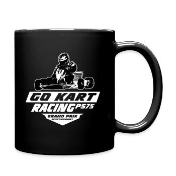 Karting - GoKart - Kart - Kart Racer - Full Colour Mug - black - Right