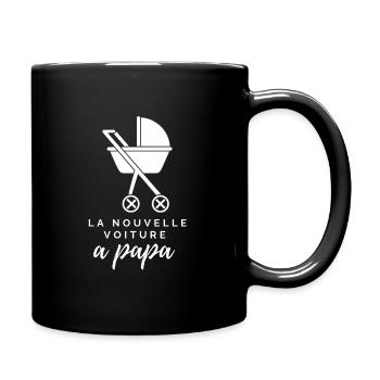 La nouvelle voiture a papa - Mug uni - noir - Droite