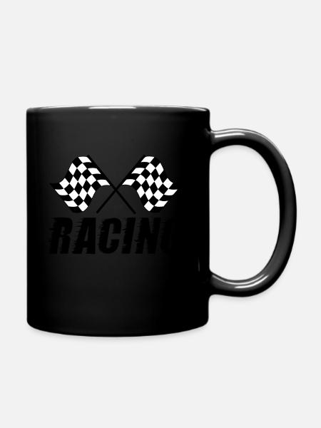 CURBS RACING - Tasse einfarbig - Schwarz
