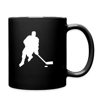 Hockey sur glace Équipe Sports d'hiver Hockey sur glace Hockey sur glace - Mug uni - noir - Droite