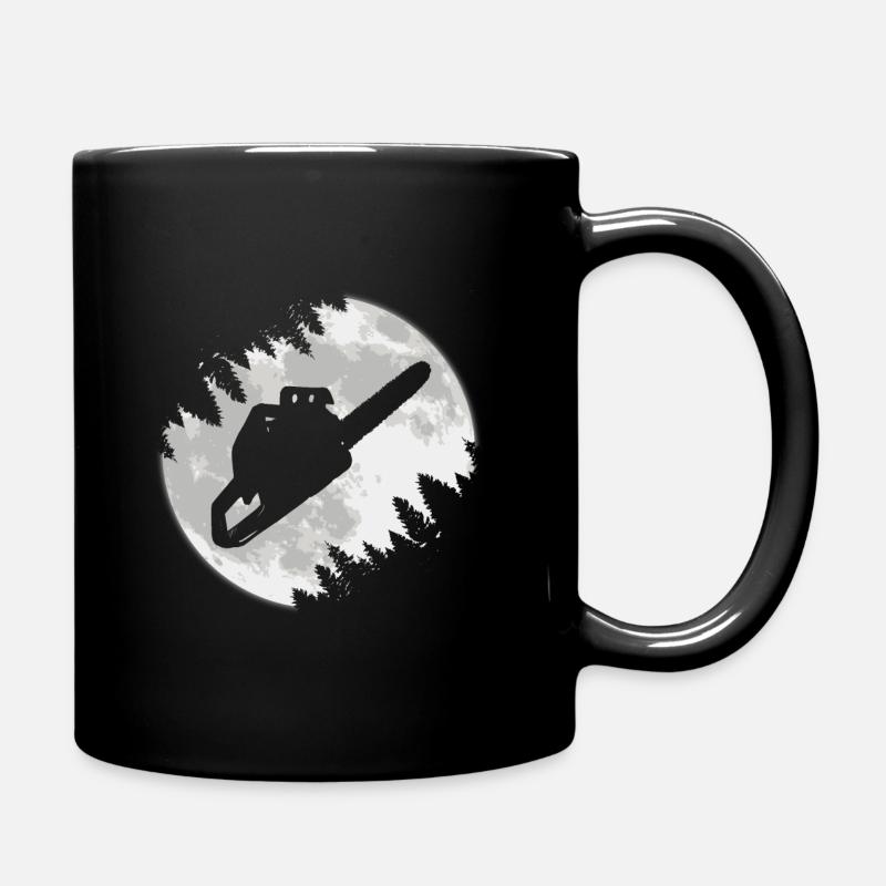 Tronçonneuse Tronçonneuse Forester Tronçonneuses à bois - Mug uni - noir